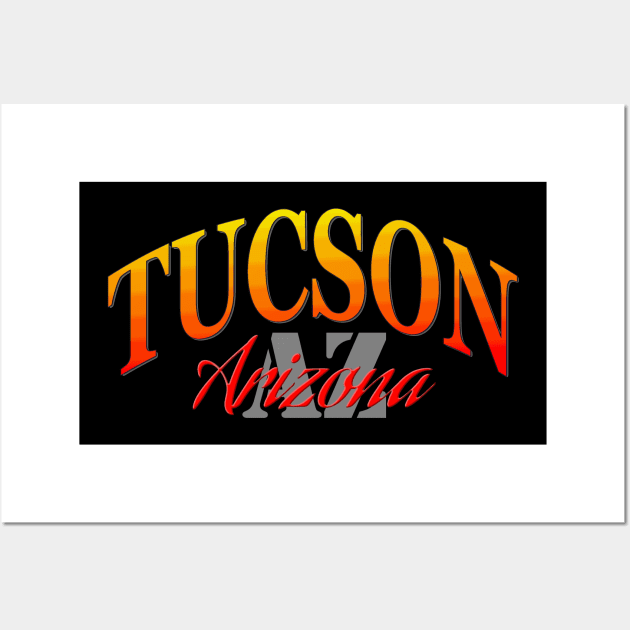 City Pride: Tucson, Arizona Wall Art by Naves